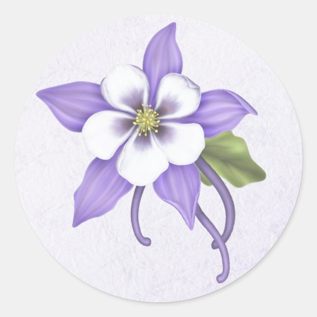 Rond Sticker Columbine (Devant)
