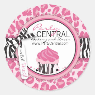 Rond Sticker commercial CP Wild Cupcake