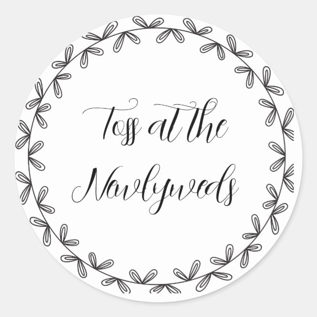 Rond Sticker Confetti (Devant)