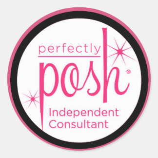 Rond Sticker Consultant indépendant Posh Parfaitement