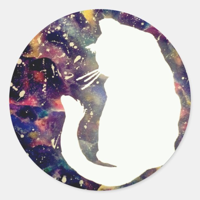 Rond Sticker Cosmos (Devant)