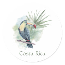 Sticker Costa Rica Toucan