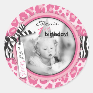 Rond Sticker CP Cupcake Wild 3