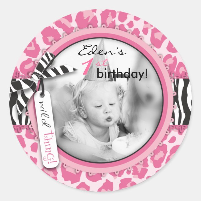 Rond Sticker CP Cupcake Wild 3 (Devant)