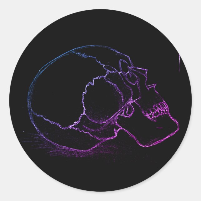 Rond Sticker crânien (Devant)