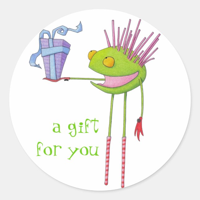 Rond Sticker Critter Cedric (Devant)