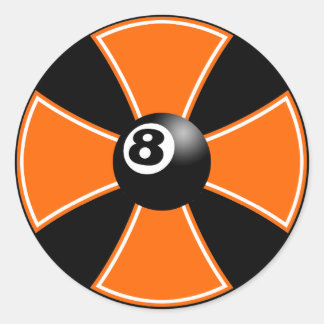 Rond Sticker Cross