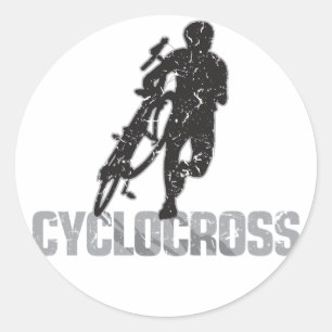 Rond Sticker Cyclocross