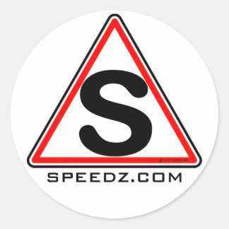 Rond Sticker d'adhésion SPEEDZ