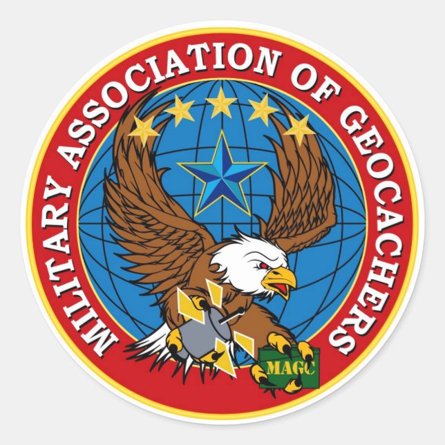 Rond Sticker d'aigle MAGC (Devant)