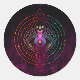 Rond Sticker d'amour