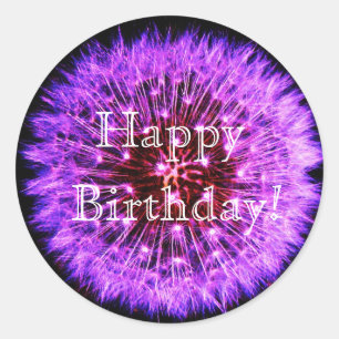 Rond Sticker Dandelion
