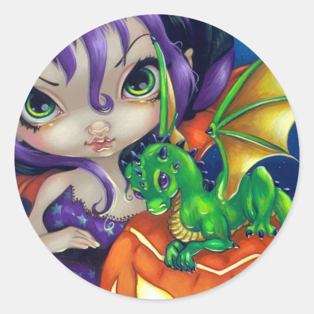 Rond Sticker "Darling Dragonling II" (Devant)