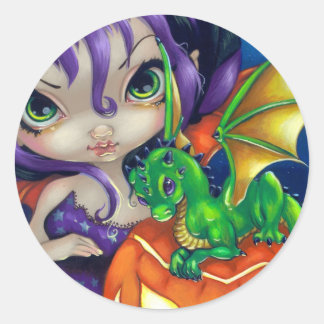 Rond Sticker "Darling Dragonling II"