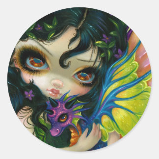 Rond Sticker "Darling Dragonling V"