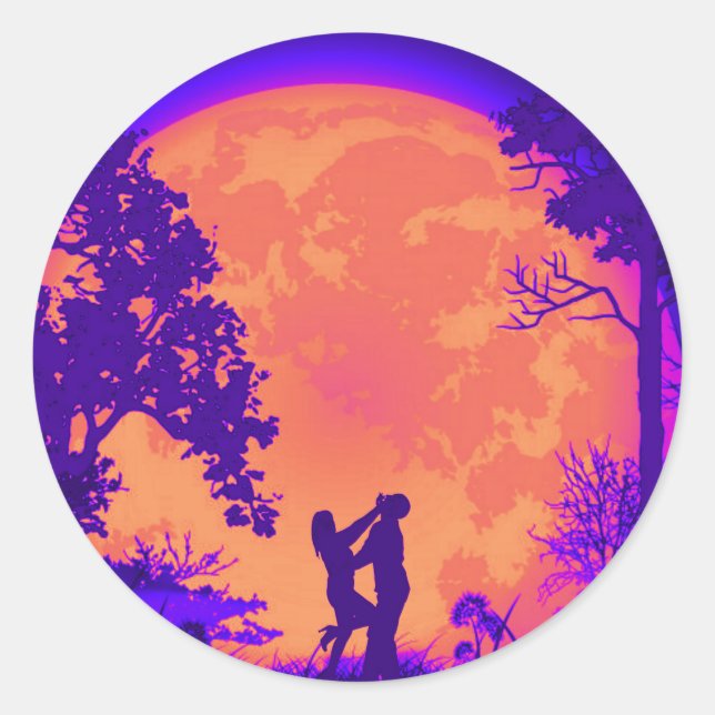 Rond Sticker d'arts martiaux pour femme Knee Defense (Devant)