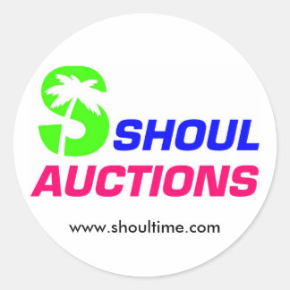 Rond Sticker de 3 pouces, feuille de 6