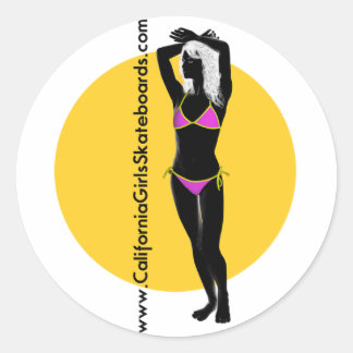 Rond Sticker de 3 pouces (série de 6)
