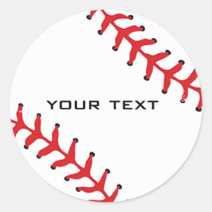 Rond Sticker de baseball