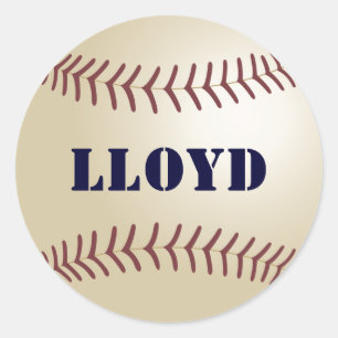 Rond Sticker de baseball Lloyd / Sceau