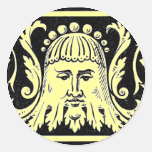 Rond Sticker de bordure (Devant)