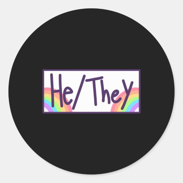 Rond Sticker de carte Hethey Pronounours (Devant)