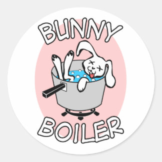 Rond Sticker de chaudière Bunny