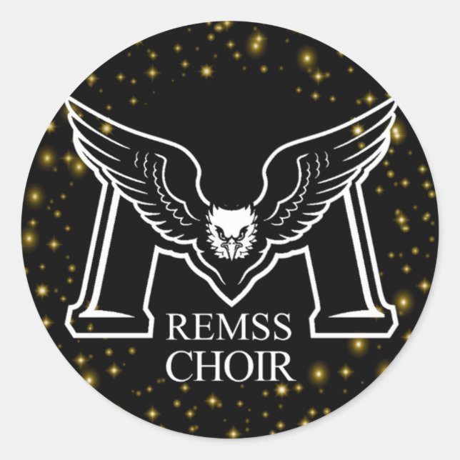 Rond Sticker de chorale REMSS (Devant)