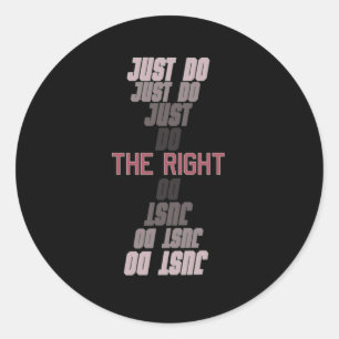 Rond Sticker de devis motivationnel cool1