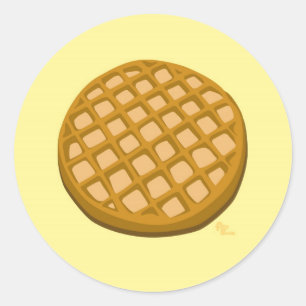 Rond Sticker de gaufre