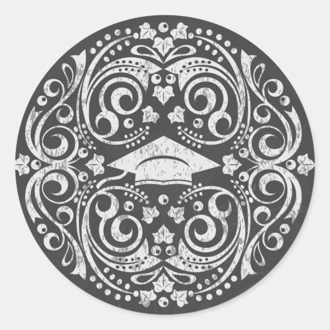 Rond Sticker de graduation de tableau de bord (Devant)