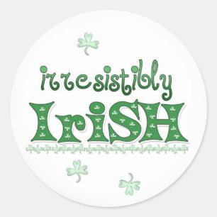 Rond Sticker de la Saint-Patrick