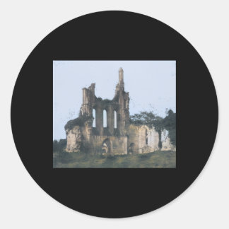 Rond Sticker de l'abbaye de Byland