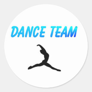 Rond Sticker de l'équipe de danse