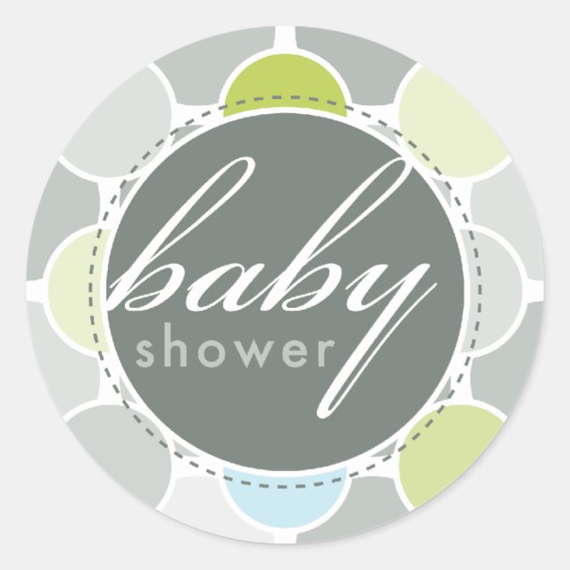 Rond STICKER DE L'ÉVÉNEMENT :: taches vertigineuses 1 (Devant)