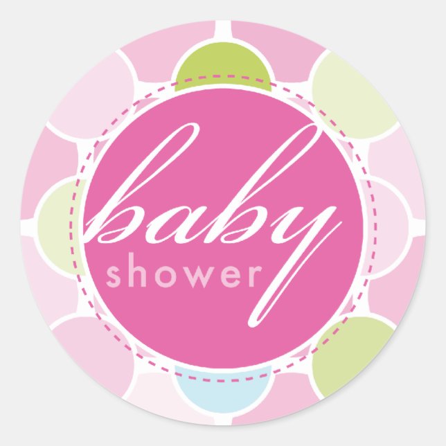 Rond STICKER DE L'ÉVÉNEMENT :: taches vertigineuses 9 (Devant)