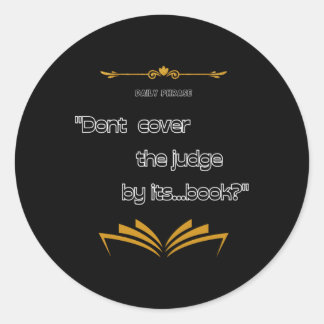 Rond Sticker de livre de points