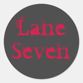 Rond Sticker de logo