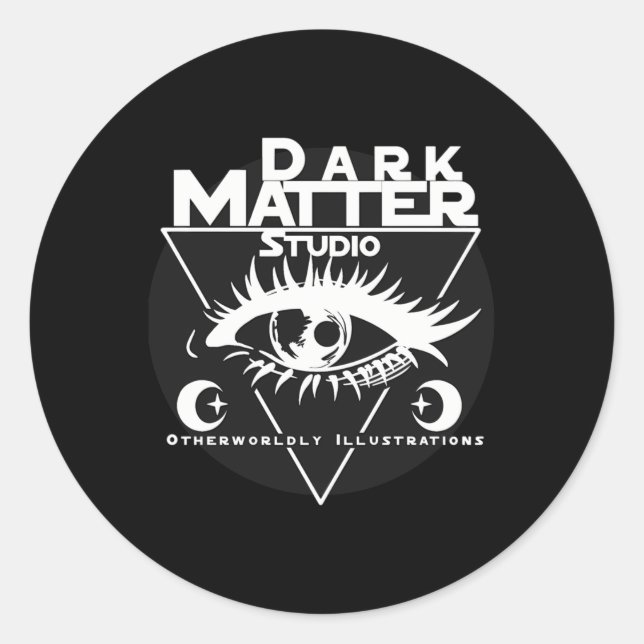 Rond Sticker de logo officiel Dark Studio (Devant)