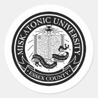 Sticker de l'université Miskatonic