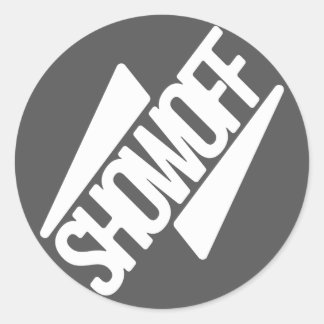 Rond Sticker de marque SHOWOFF
