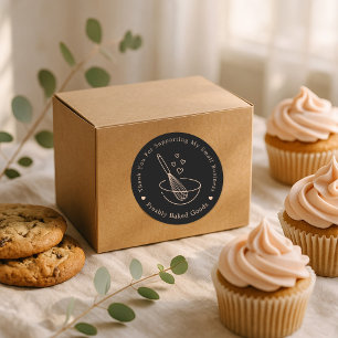 Rond Sticker de Merci