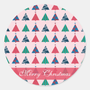 Rond Sticker de Noël