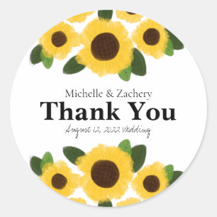 Rond Sticker de patchs de Dandelion