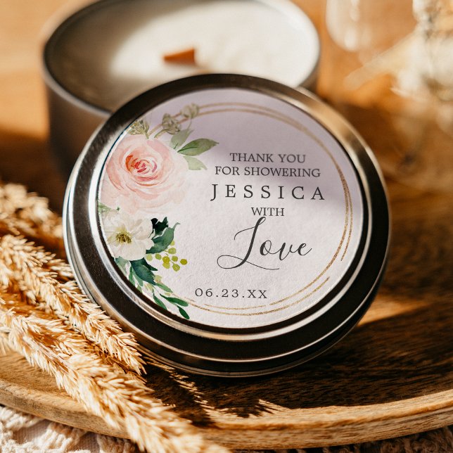 Rond Sticker de préférence pour douche à ciel bleu (Créateur téléchargé)