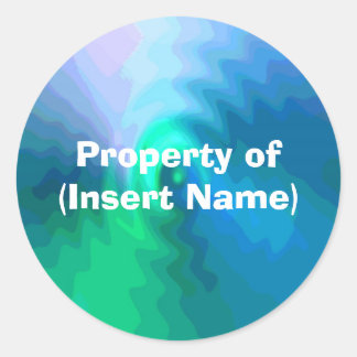 Rond Sticker de propriété