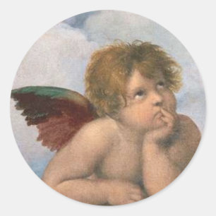 Rond Sticker de raphael Angel