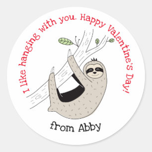 Rond Sticker de Slote Valentine