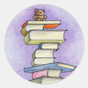Rond Sticker de Teddy Bear Books