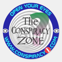 Sticker de zone de conspiration (sombre)